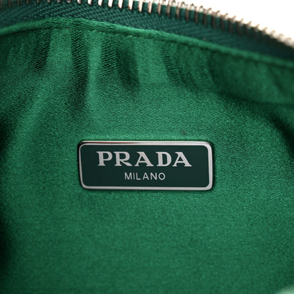 Prada Satin Crystal Re-Edition 2005 Shoulder Bag Mango 6 of 10