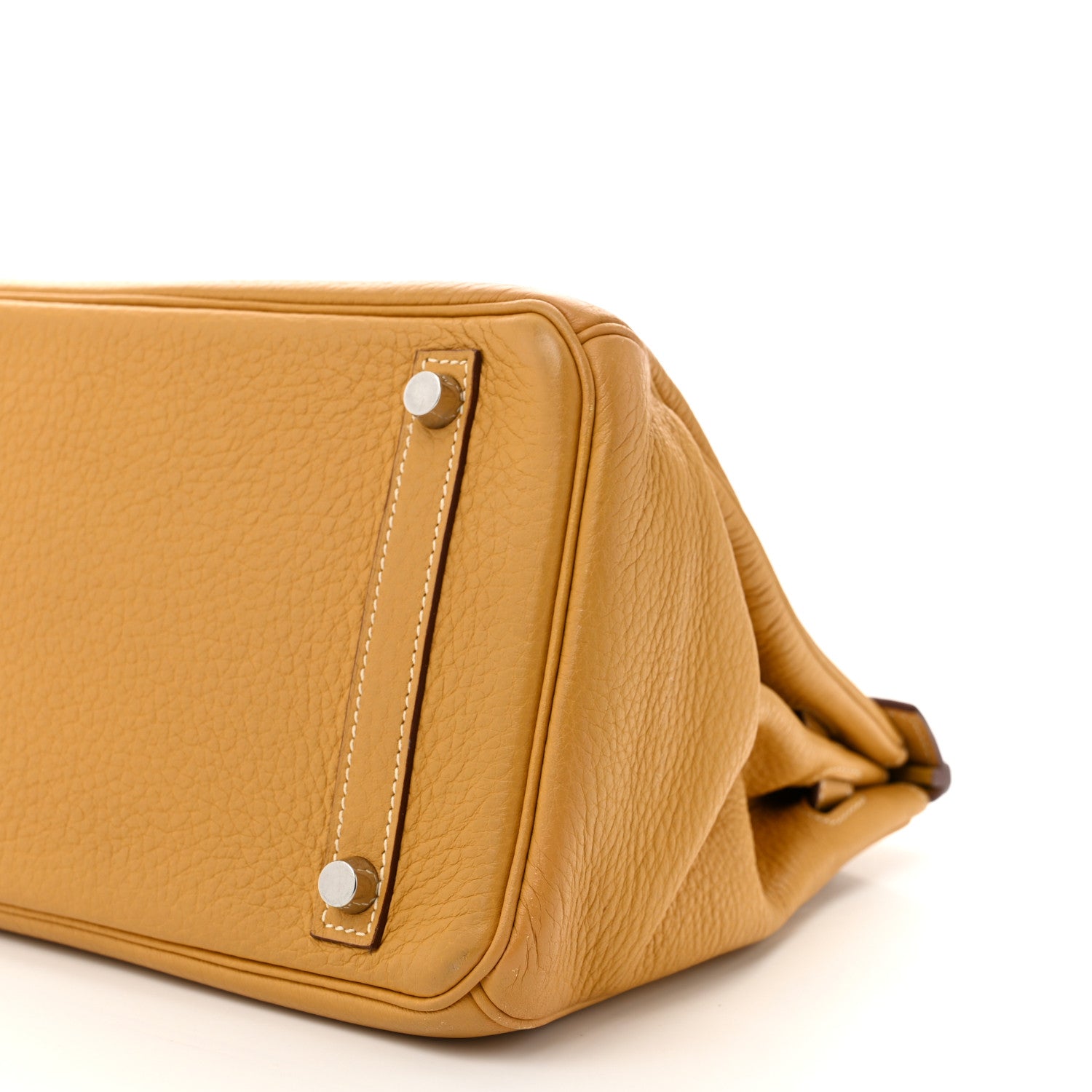 Hermes Taurillon Clemence Birkin 30 Natural Sable 10 of 10