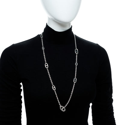 Hermes Sterling Silver Farandole Necklace 80 2 of 6