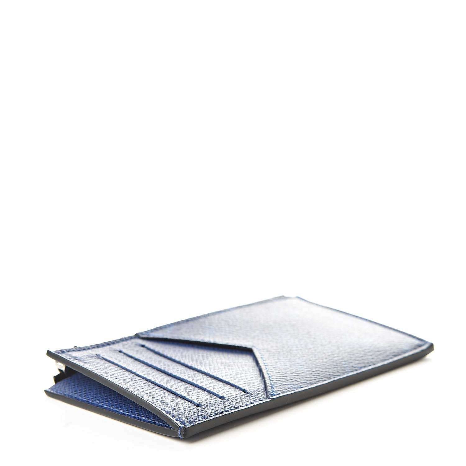 Louis Vuitton Monogram Taiga Coin Card Holder Cobalt 4 of 8