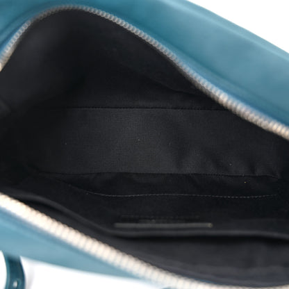 Saint Laurent Lambskin Monogram Small Lou Camera Bag Peacock 5 of 10