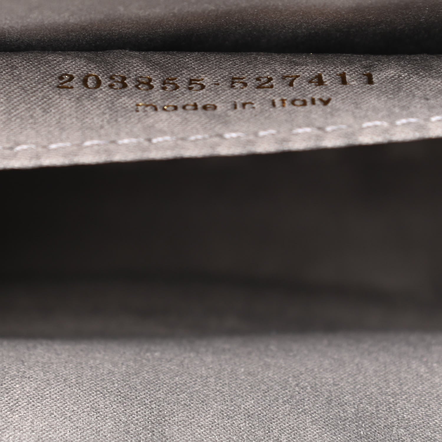 Saint Laurent Metallic Calfskin Monogram Large Belle De Jour Clutch Silver 7 of 7