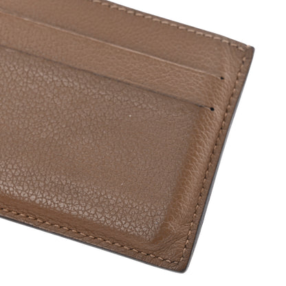 Hermes Evercolor Citizen Twill Card Case Etoupe 10 of 11