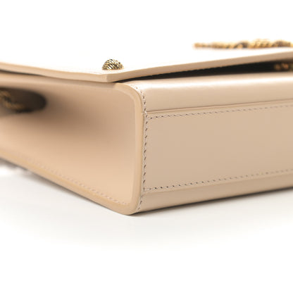 Saint Laurent Smooth Calfskin Medium Braided Monogram Kate Satchel Nude Powder 8 of 12