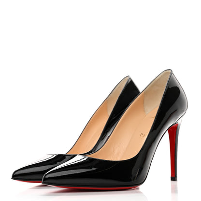 Christian Louboutin Patent Pigalle Follies 100 Pumps 39.5 Black 3 of 11