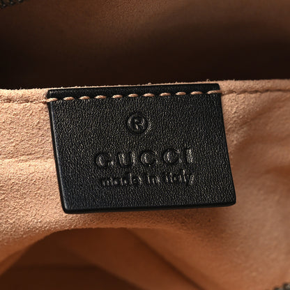 Gucci Calfskin Matelasse GG Marmont Belt Bag 85 34 Black 6 of 11