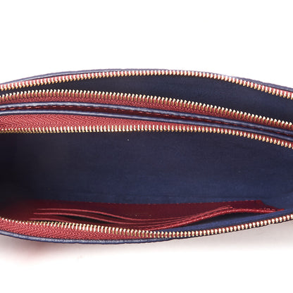 Louis Vuitton Empreinte Double Zip Pochette Cherry Berry 8 of 9