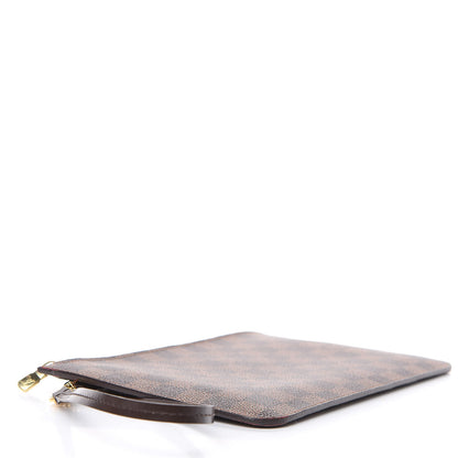 Louis Vuitton Damier Ebene Neverfull MM GM Pochette 4 of 11