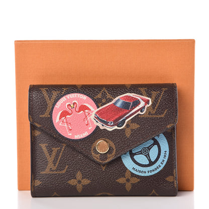 Louis Vuitton Monogram World Tour Victorine Wallet 7 of 7