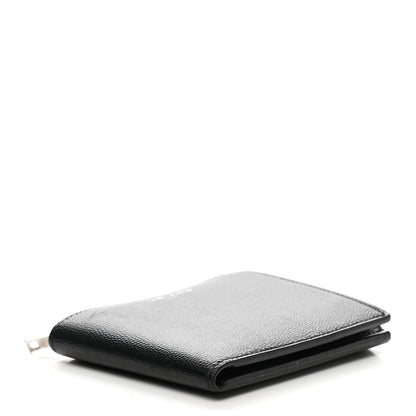 Saint Laurent Grain De Poudre Bi-Fold Wallet Black 4 of 7