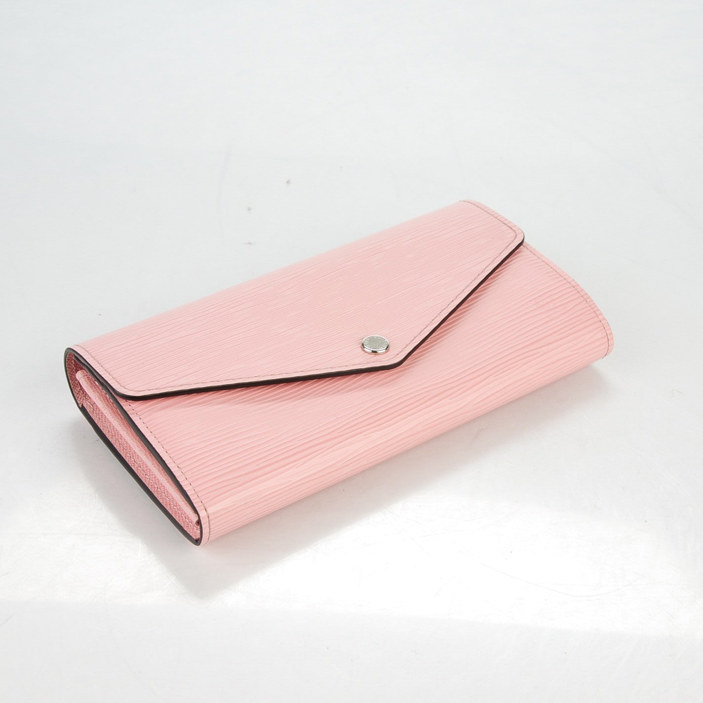 Epi Sarah Wallet NM Rose Nacre
