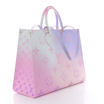 Louis Vuitton Monogram Giant Spring In The City Onthego GM Sunrise Pastel 3 of 9