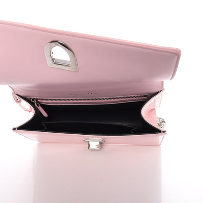 Christian Dior Patent Micro-Cannage Small Diorama Flap Bag Rose 5 of 8