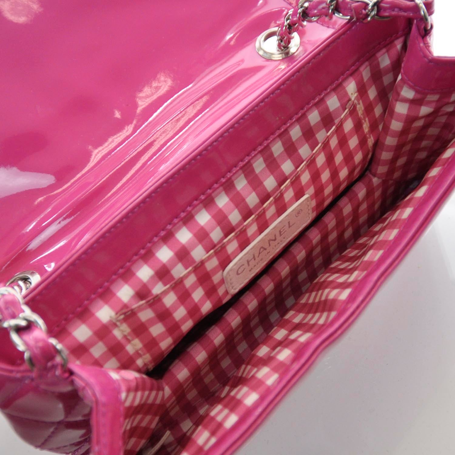 Chanel Vinyl Small Flap Pink 5 of 7