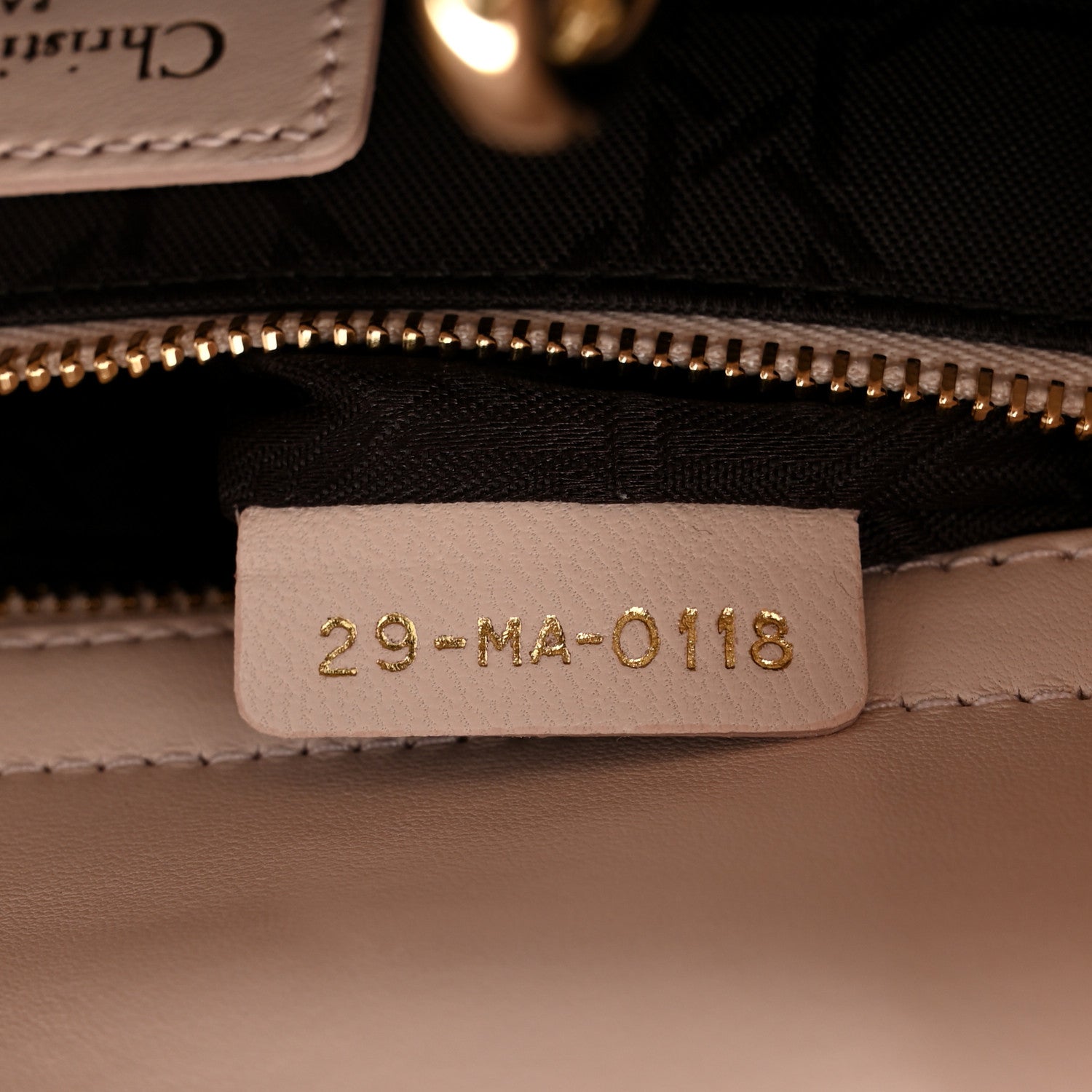 Christian Dior Lambskin Cannage Small Lucky Badges My Lady Dior Pink 6 of 10