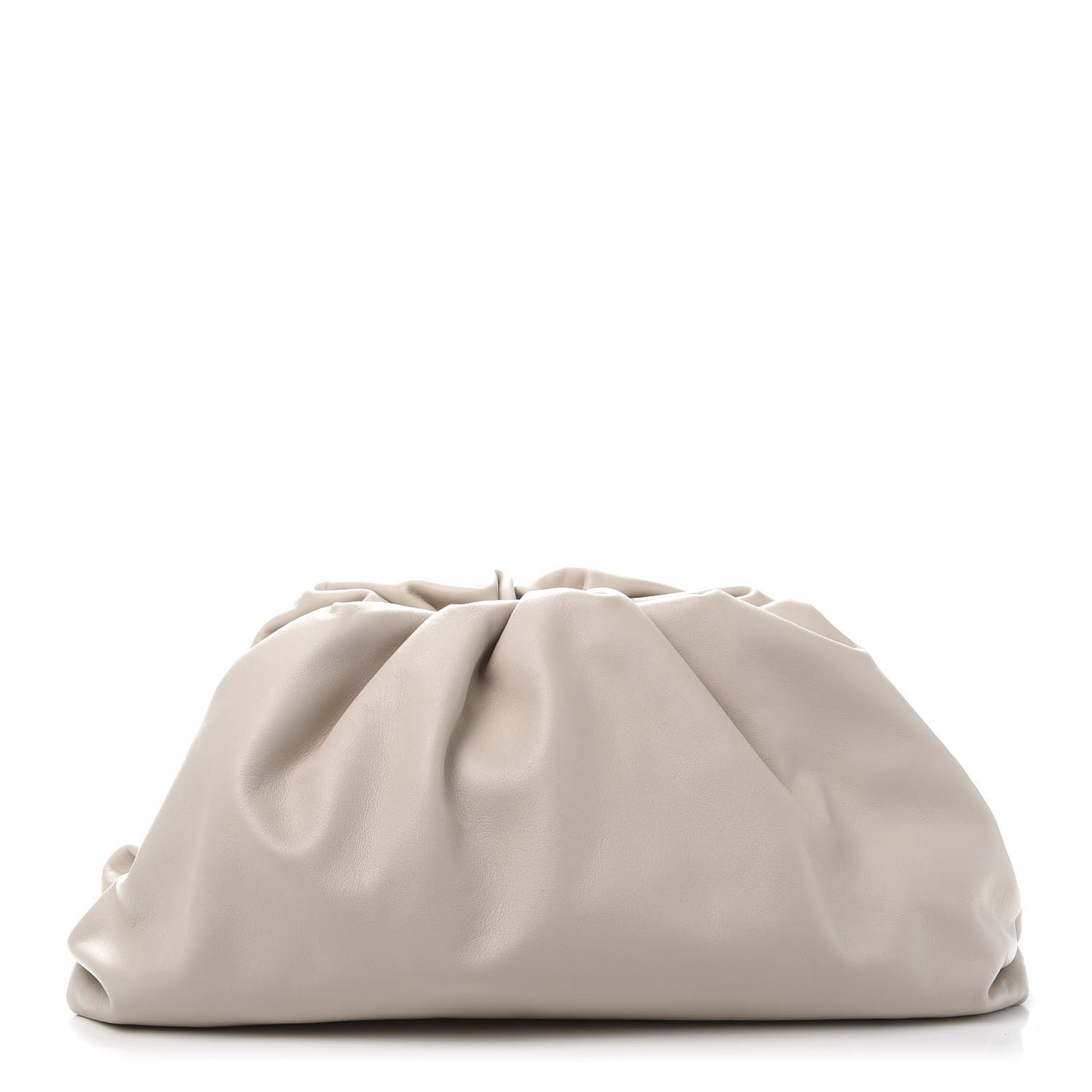 Smooth Butter Calf The Pouch Oversized Clutch Mist