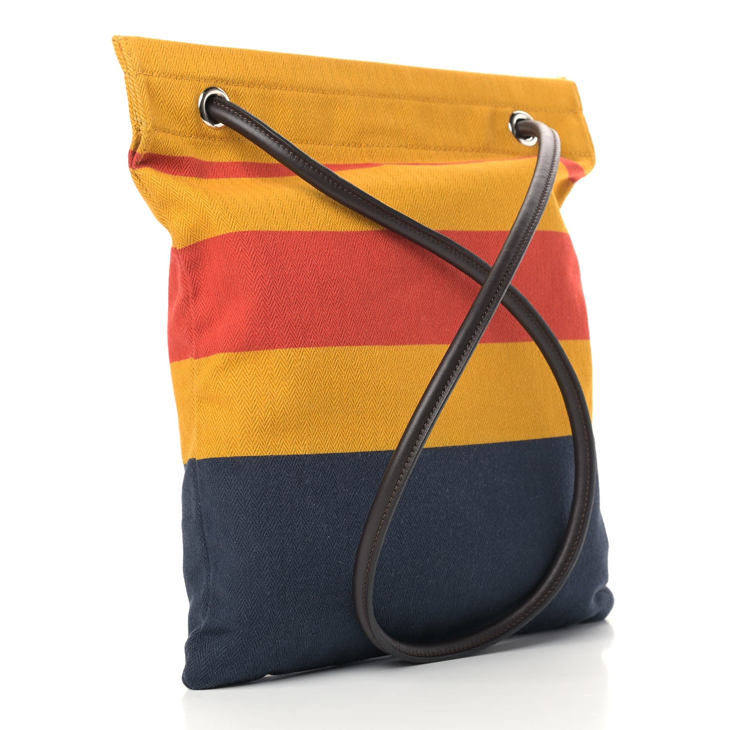 Hermes Herringbone Canvas Swift Rocabar Aline Bag Ebene 3 of 9