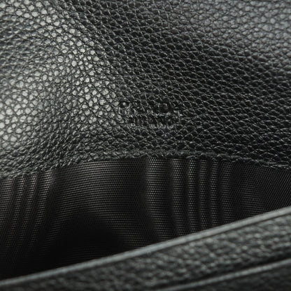 Prada Vitello Phenix Continental Flap Wallet Nero Black 7 of 9