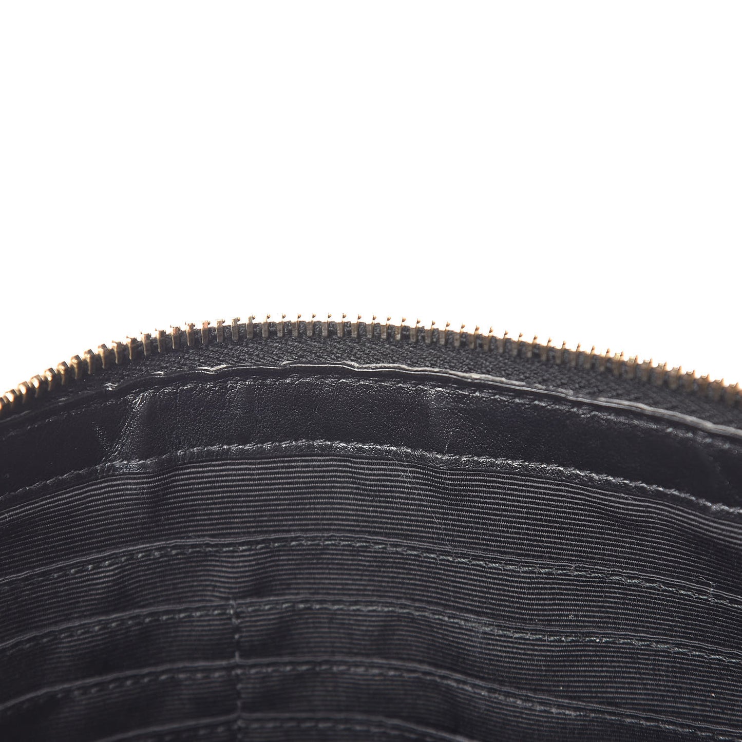Calfskin Teen Monogram Crossbody Bag Black
