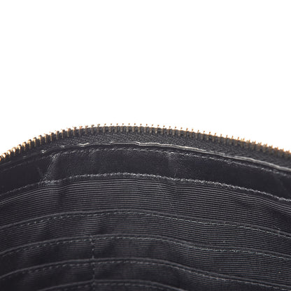 Saint Laurent Calfskin Teen Monogram Crossbody Bag Black 12 of 14