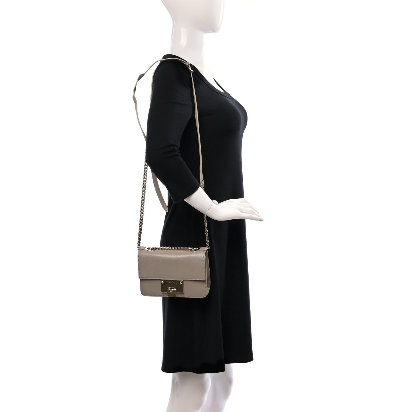 Soft Grainy Goatskin Mini Rebel Crossbody Chai