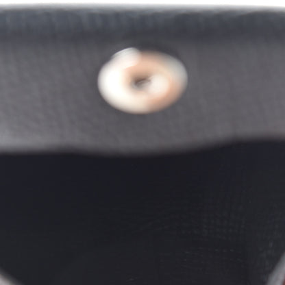 Hermes Epsom Bastia Coin Purse Black 5 of 6