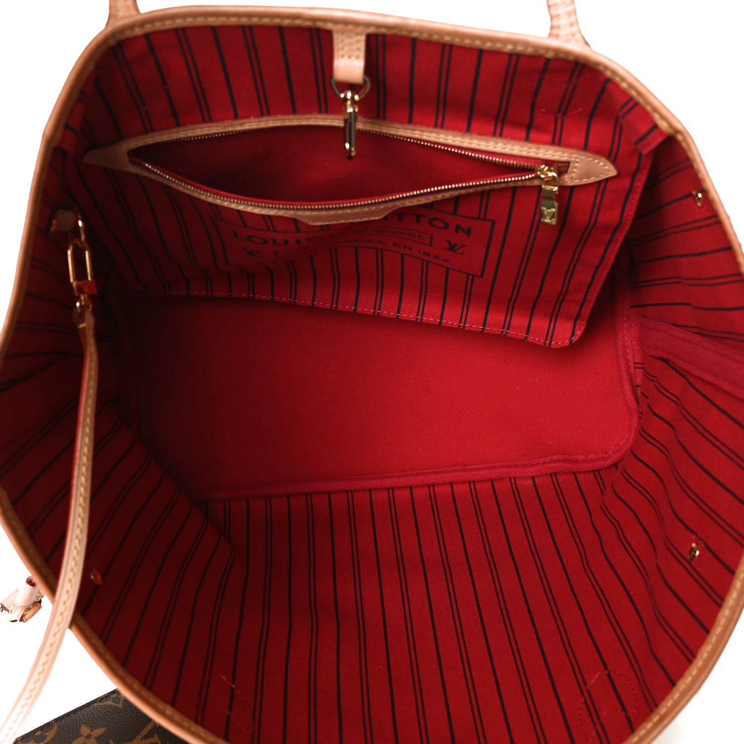 Louis Vuitton Monogram Neo Neverfull MM Cherry 5 of 11