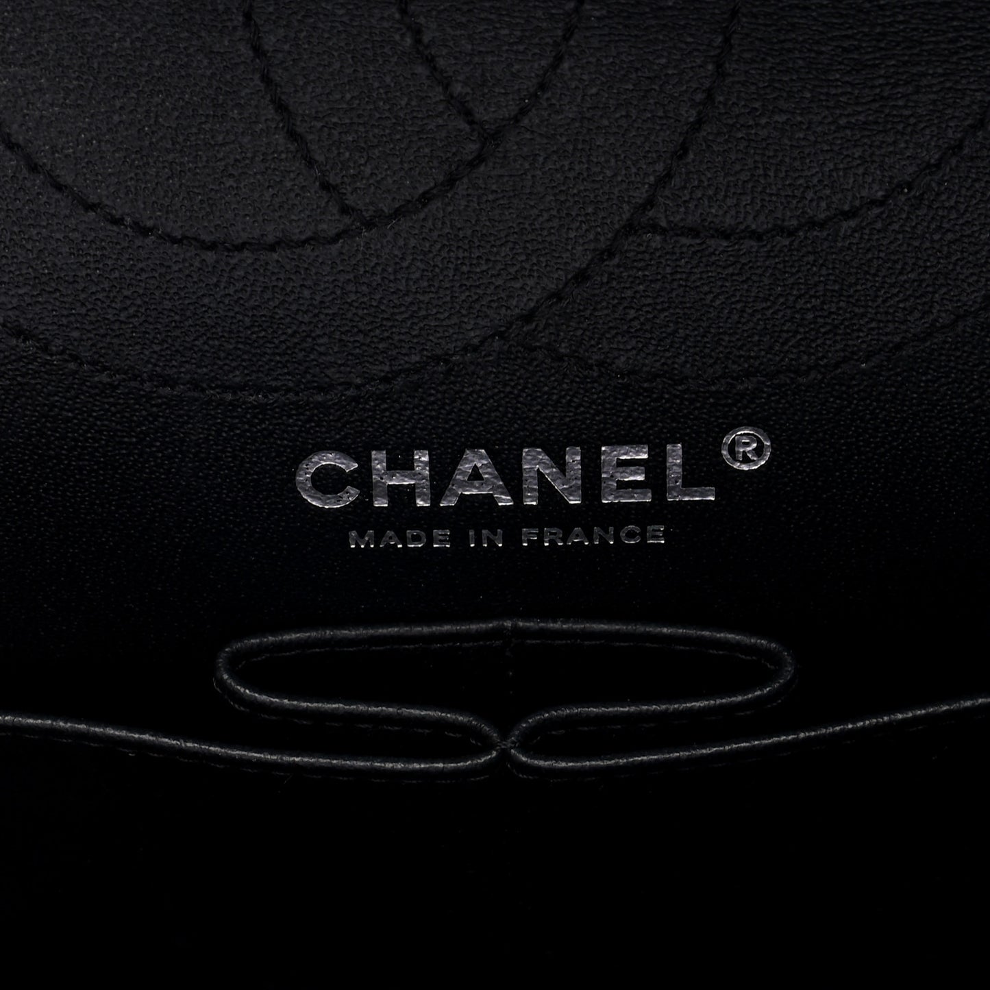 Sheepskin Chevron Quilted 2.55 Reissue 226 Flap So Black