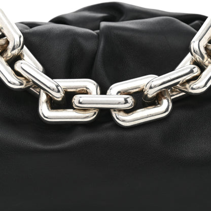 Bottega Veneta Calfskin The Pouch Chain Black 8 of 10