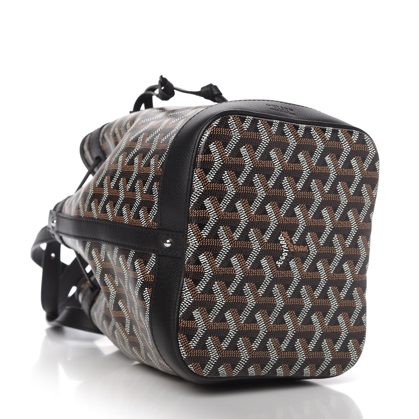 Goyardine Petit Flot Bucket Bag PM Black