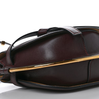 Loewe Calfskin Small Metal Gate Crossbody Bag Oxblood 7 of 12