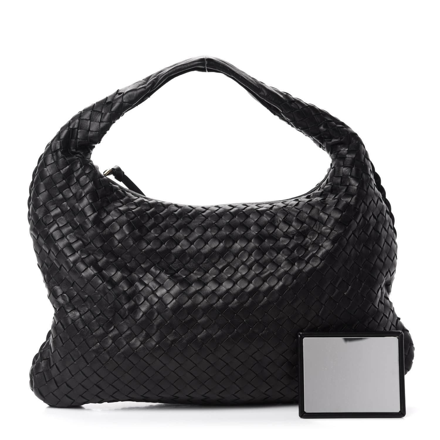 Bottega Veneta Nappa Intrecciato Medium Veneta Hobo Black 3 of 10