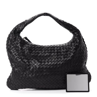 Bottega Veneta Nappa Intrecciato Medium Veneta Hobo Black 3 of 10