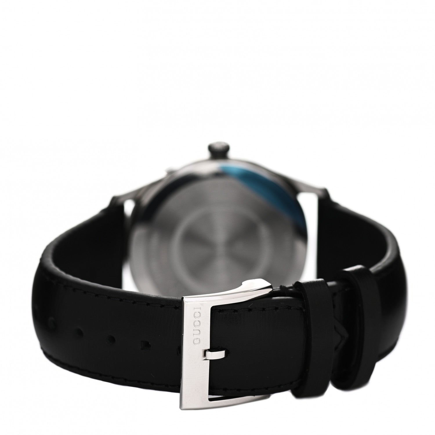 Gucci Stainless Steel Calfskin 38mm G-Timeless Snake Quartz Watch 3 of 5