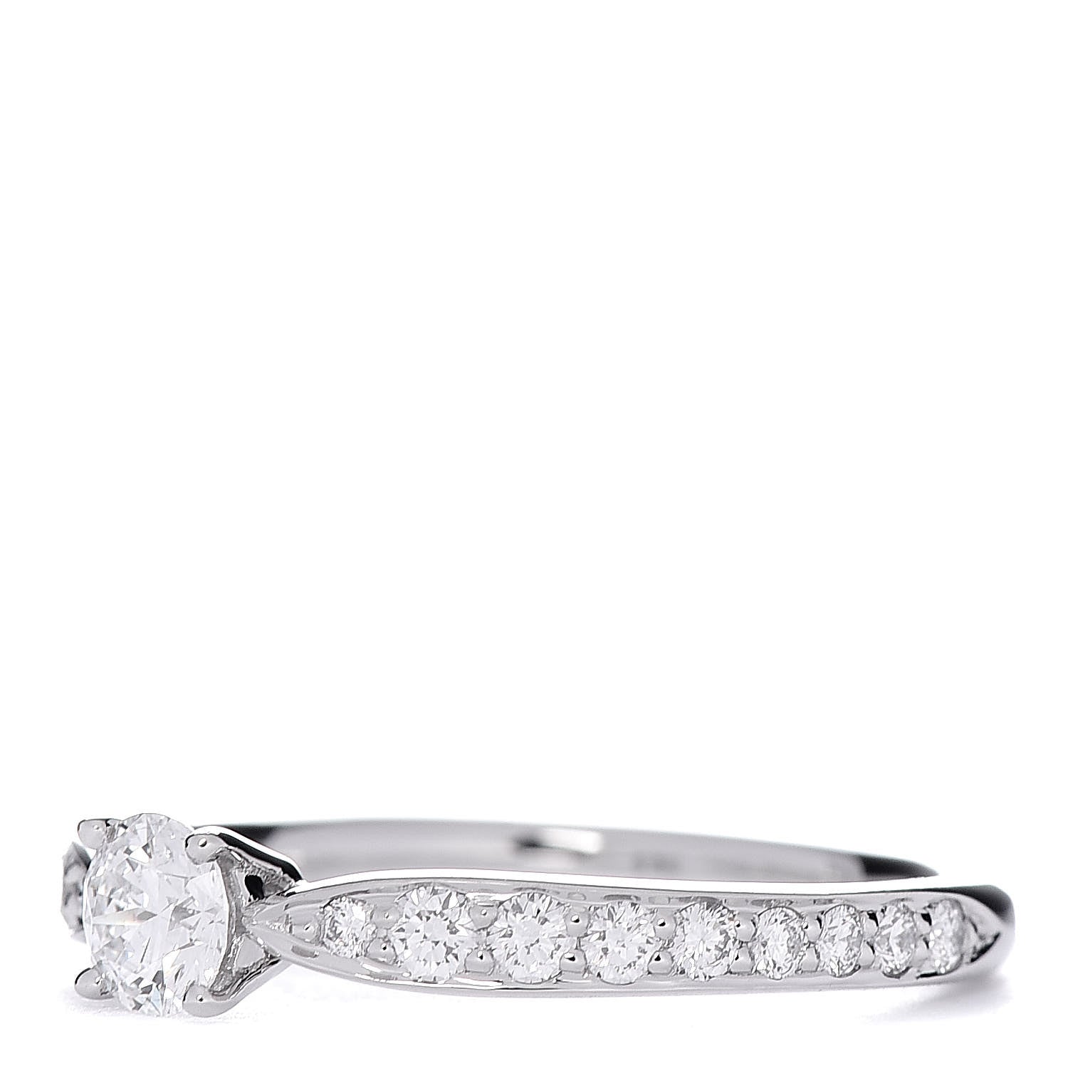 Tiffany Platinum Diamond .20ct Round Brilliant Harmony Engagement Ring 47 4 3 of 7
