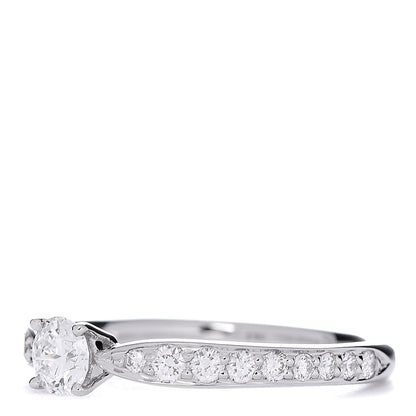 Tiffany Platinum Diamond .20ct Round Brilliant Harmony Engagement Ring 47 4 3 of 7