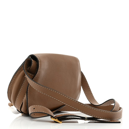 Chloe Calfskin Mini Marcie Round Crossbody Bag Nut 3 of 11