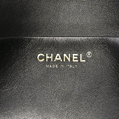 Chanel Tweed Mixed Fibers Leopard Print Small Souplissimo Maxi Flap Brown Black White 6 of 11