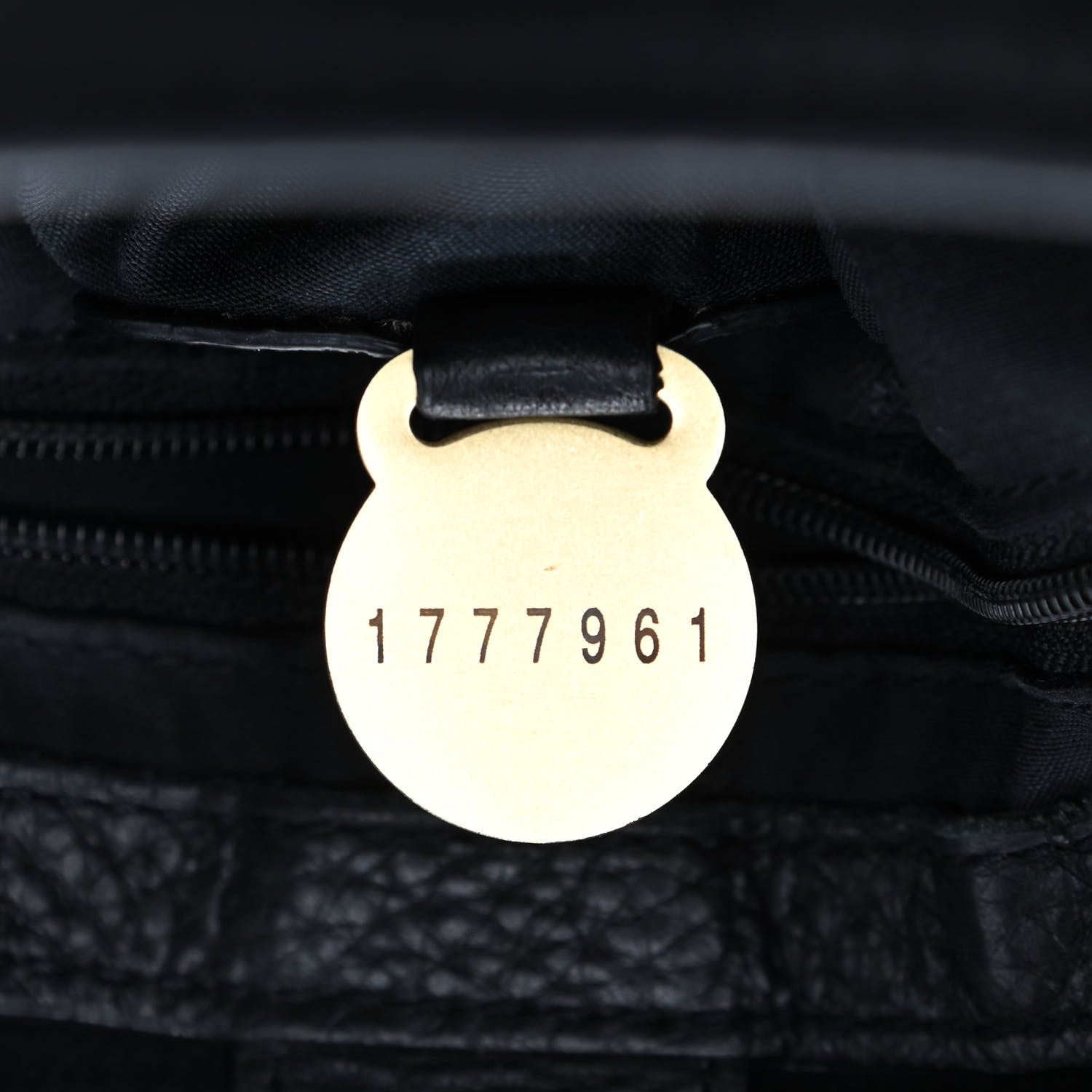 Mulberry Spongy Pebbled Small Effie Satchel Black 7 of 12