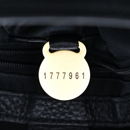 Mulberry Spongy Pebbled Small Effie Satchel Black 7 of 12