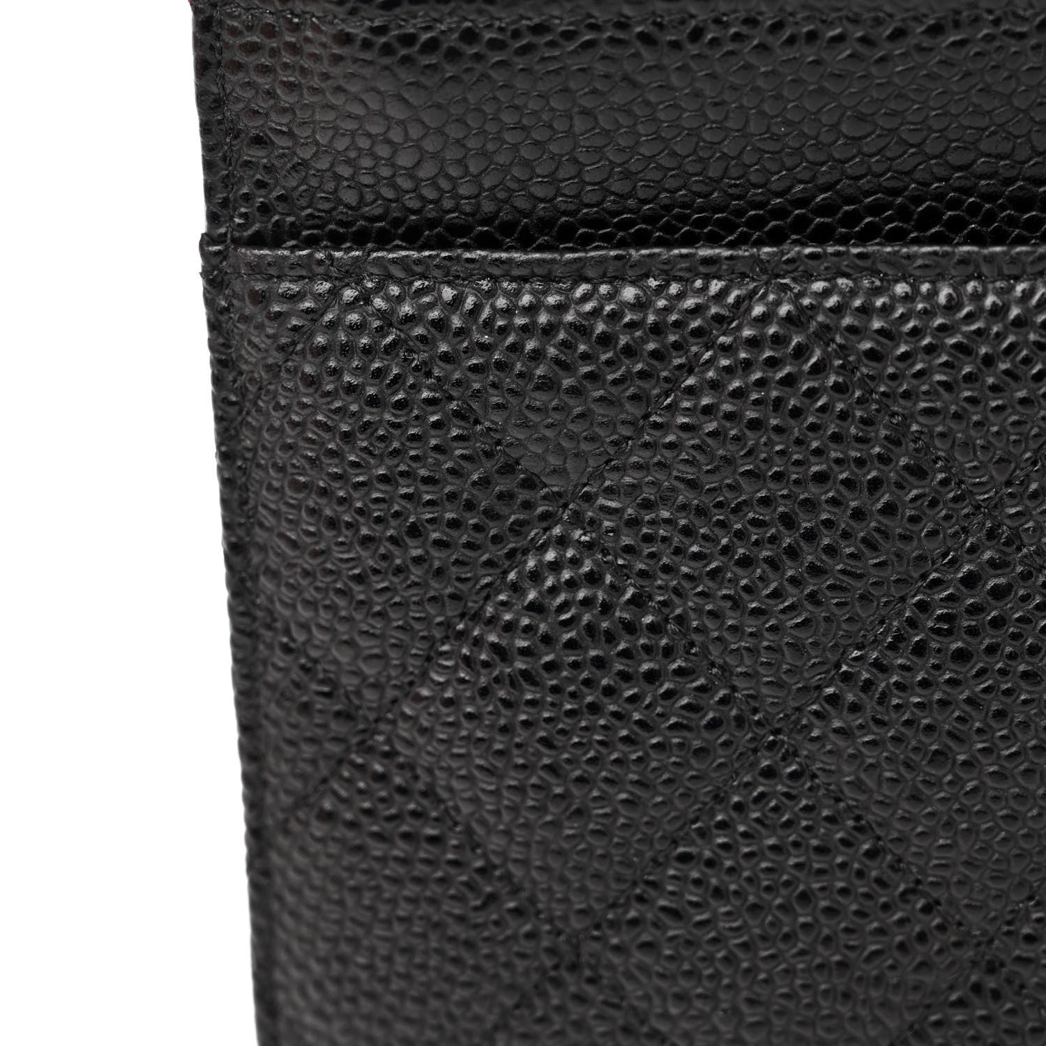 Chanel Caviar Quilted Wallet on Chain WOC Black 12 of 13