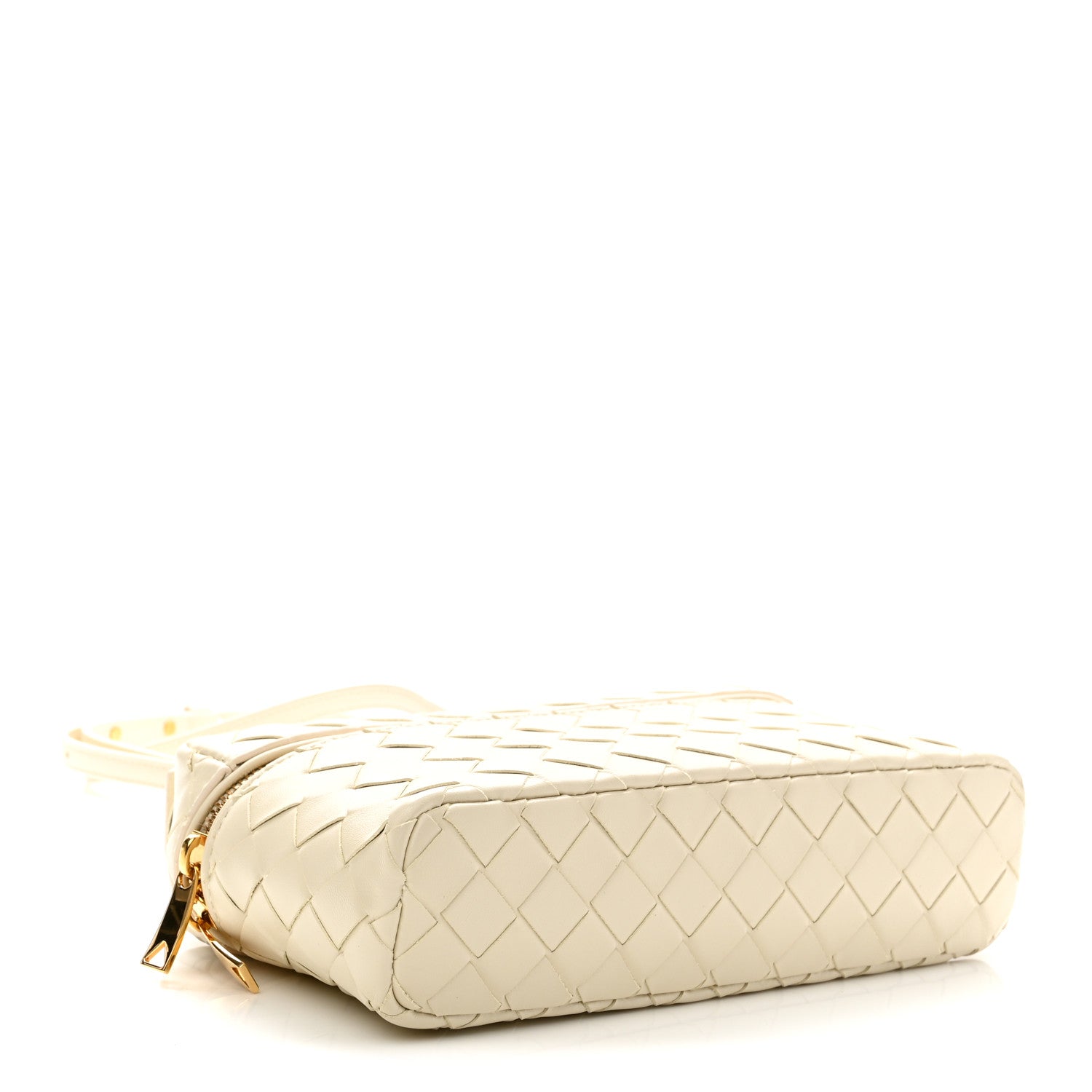 Bottega Veneta Calfskin Intrecciato Bang Bang Vanity Case Sea Salt 4 of 9