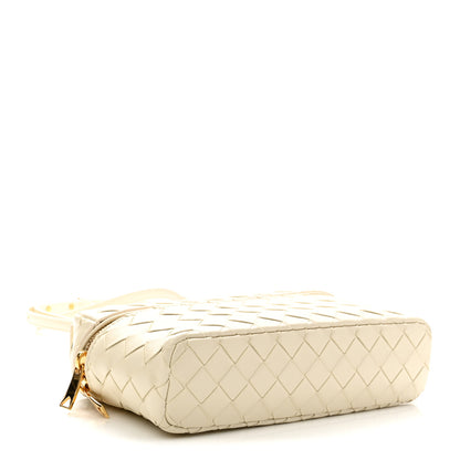 Bottega Veneta Calfskin Intrecciato Bang Bang Vanity Case Sea Salt 4 of 9