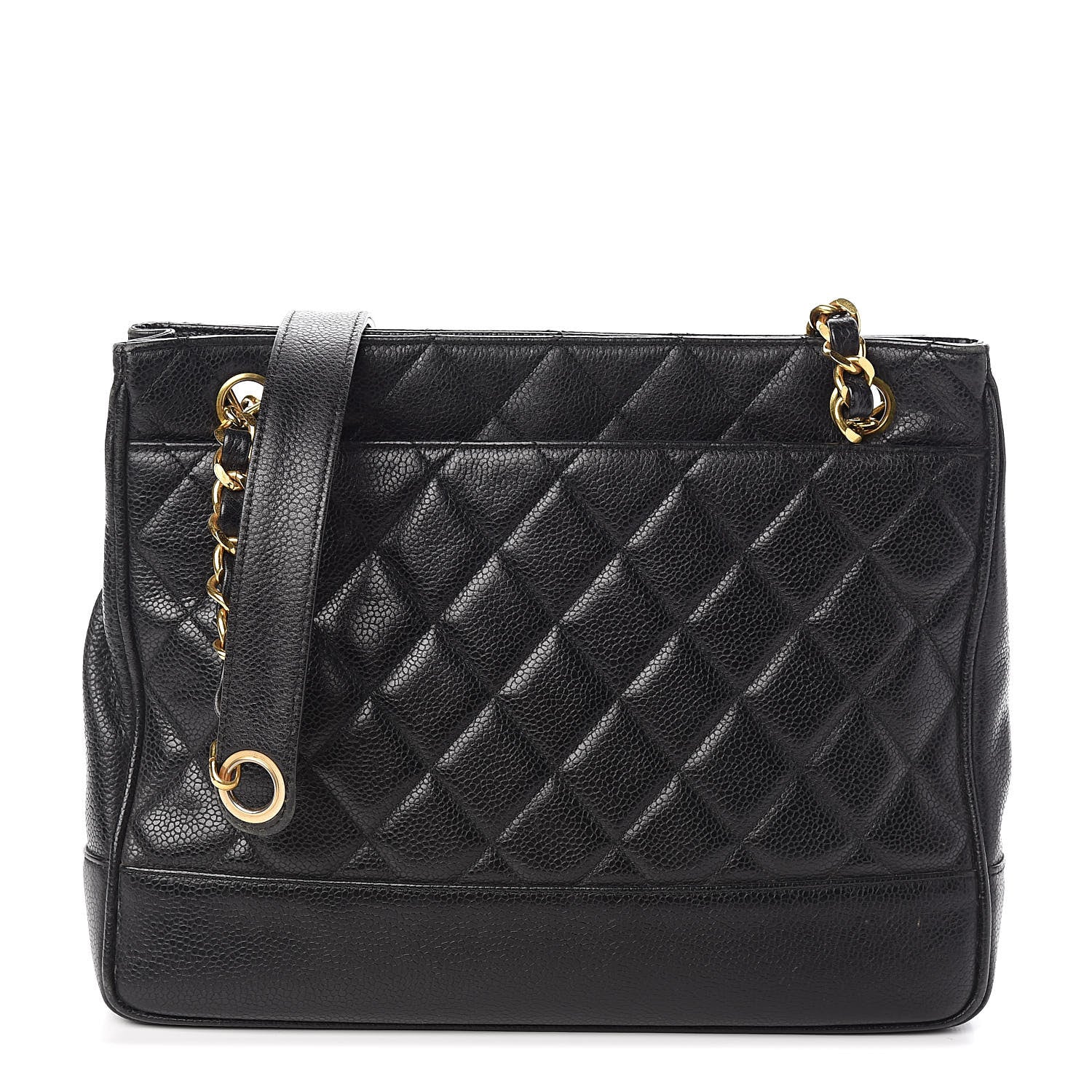 Chanel Caviar Quilted Shoulder Bag Black 1 of 15