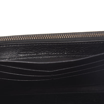 Balenciaga Agneau Classic Hardware Money Wallet Black 7 of 8