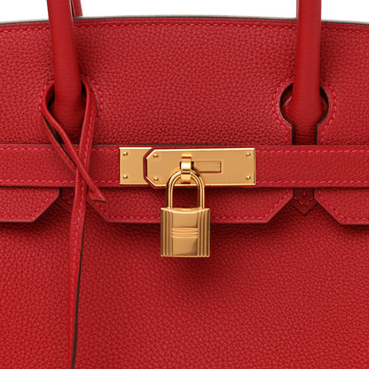 Hermes Togo Birkin 30 Rouge Vif 7 of 10