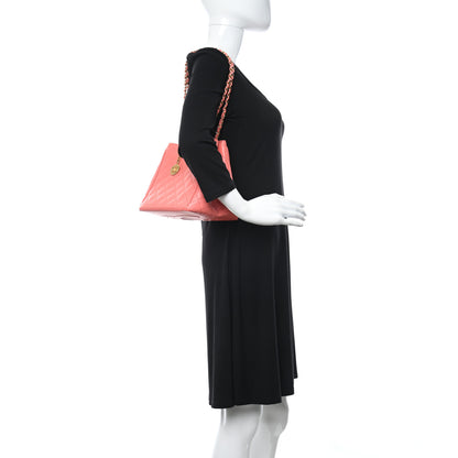 Chanel Calfskin Quilted Bucket Bag Pink 2 of 11