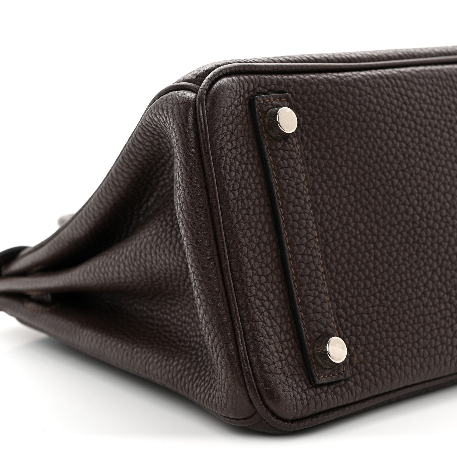 Hermes Togo Birkin 25 Chocolate 9 of 11