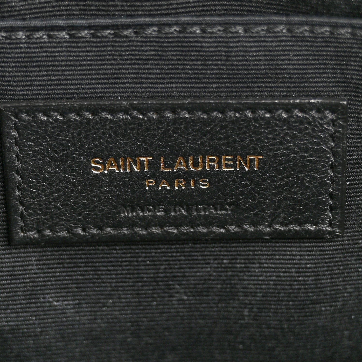 Saint Laurent Calfskin Matelasse Monogram Lou Camera Bag Dark Beige 6 of 14
