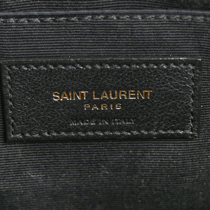 Saint Laurent Calfskin Matelasse Monogram Lou Camera Bag Dark Beige 6 of 14